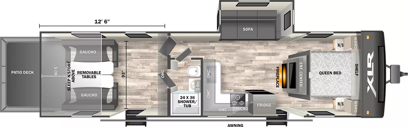 Xlr Hyperlite 3212- DSO Floorplan